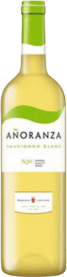 4,95 € Envio grátis | Vinho branco Lozano Añoranza D.O. La Mancha Castela-Mancha Espanha Sauvignon Branca Garrafa 75 cl