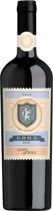 18,95 € 免费送货 | 红酒 Luce del Sole Rosso D.O.C. Roma 拉齐奥 意大利 Syrah, Montepulciano, Cesanese 瓶子 75 cl