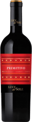 19,95 € Бесплатная доставка | Красное вино Luce del Sole I.G.T. Puglia Апулия Италия Primitivo бутылка 75 cl