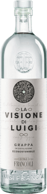 29,95 € Envio grátis | Aguardente Grappa Luigi Francoli La Visione Itália Garrafa 70 cl