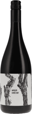 13,95 € 免费送货 | 红酒 M. Schädler Steffen Mugler Cuvée Rotwein Q.b.A. Pfälz 普法尔茨 德国 Merlot, Pinot Black 瓶子 75 cl