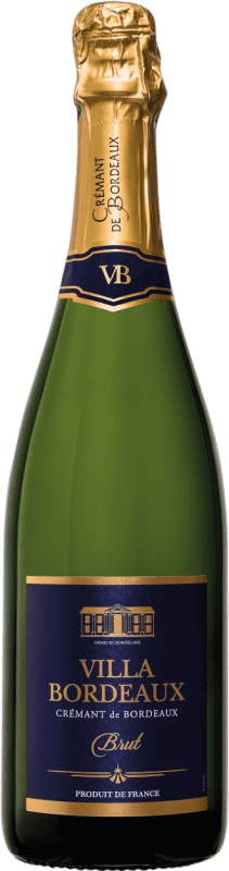 19,95 € 免费送货 | 白起泡酒 Maison Le Star 香槟 A.O.C. Crémant de Bordeaux 波尔多 法国 Cabernet Franc, Sémillon, Muscadelle 瓶子 75 cl 不含酒精