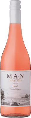 7,95 € 免费送货 | 玫瑰酒 MAN Hanekraai Rosé 南非 Syrah, Cinsault, Viognier 瓶子 75 cl