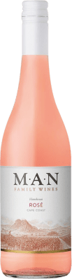 10,95 € Kostenloser Versand | Rosé-Wein MAN Hanekraai Rosé Südafrika Syrah, Cinsault, Viognier Flasche 75 cl