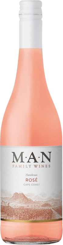 9,95 € Kostenloser Versand | Rosé-Wein MAN Hanekraai Rosé Südafrika Syrah, Cinsault, Viognier Flasche 75 cl