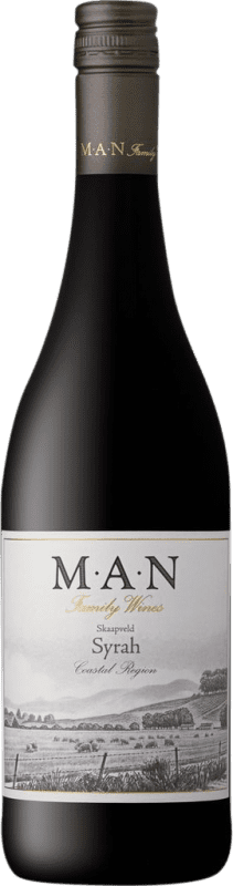 6,95 € 免费送货 | 红酒 MAN Skaapveld Shiraz 南非 Syrah, Grenache Tintorera, Mourvèdre 瓶子 75 cl