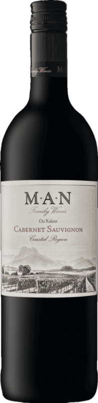 9,95 € Envoi gratuit | Vin Rouge MAN Ou Kalant Afrique du Sud Cabernet Sauvignon, Petit Verdot, Nebbiolo Bouteille 75 cl