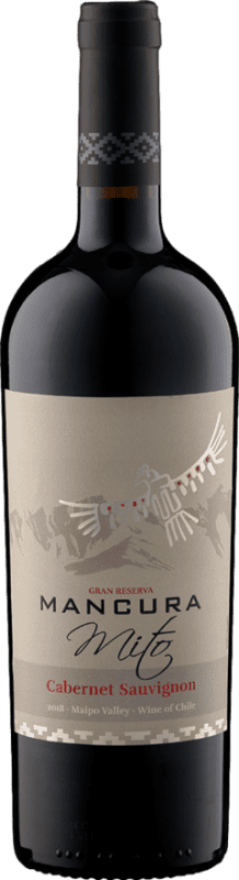 14,95 € 送料無料 | 赤ワイン Mancura Mito グランド・リザーブ I.G. Valle del Maule Maule Valley チリ Cabernet Sauvignon ボトル 75 cl