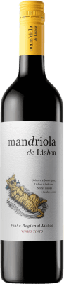 10,95 € 送料無料 | 赤ワイン Mandriola de Lisboa I.G. Vinho Regional de Lisboa Lisboa ポルトガル Syrah — シラー, Touriga Nacional, Alicante Bouschet 75 cl