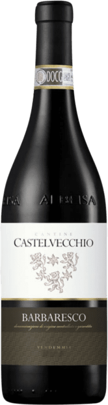 28,95 € Free Shipping | Red wine Re Manfredi Castelvecchio D.O.C.G. Barbaresco Piemonte Italy Nebbiolo Bottle 75 cl