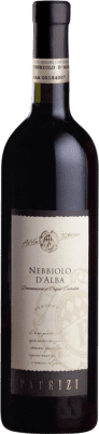 18,95 € Envío gratis | Vino tinto Re Manfredi Patrizi D.O.C. Nebbiolo d'Alba Piemonte Italia Nebbiolo Botella 75 cl