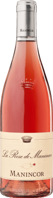 26,95 € Бесплатная доставка | Розовое вино Manincor Rosé — Розе D.O.C. Südtirol Alto Adige Tirol del Sur Италия Merlot — Мерло, Cabernet Sauvignon — Каберне Совиньон, Lagrein — Лагрейн 75 cl