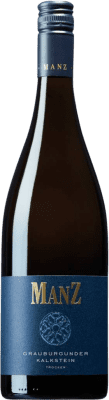 11,95 € 送料無料 | 白ワイン Manz Kalkstein Q.b.A. Rheinhessen Rheinhessen ドイツ Pinot Grey ボトル 75 cl