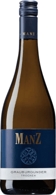 12,95 € 送料無料 | 白ワイン Manz Q.b.A. Rheinhessen Rheinhessen ドイツ Pinot Grey ボトル 75 cl