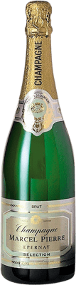 19,95 € Envoi gratuit | Blanc mousseux Marcel Pierre Brut A.O.C. Champagne Champagne France Pinot Noir, Chardonnay, Pinot Meunier Demi- Bouteille 37 cl