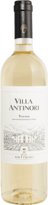 7,95 € Бесплатная доставка | Белое вино Marchesi Antinori Bianco I.G.T. Toscana Тоскана Италия Malvasía, Trebbiano, Pinot Grey, Pinot White, Riesling Renano Половина бутылки 37 cl