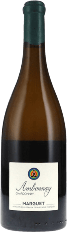 99,95 € Spedizione Gratuita | Vino Bianco Marguet Ambonnay A.O.C. Coteaux Champenoise champagne Francia Chardonnay Bottiglia 75 cl
