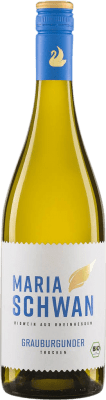 9,95 € Бесплатная доставка | Белое вино Maria Schwan Q.b.A. Rheinhessen Rheinhessen Германия Pinot Grey бутылка 75 cl