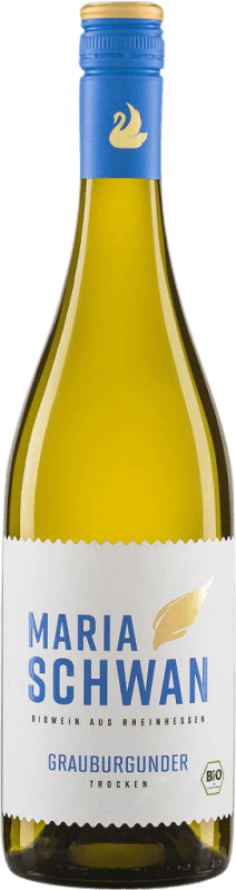 9,95 € Бесплатная доставка | Белое вино Maria Schwan Q.b.A. Rheinhessen Rheinhessen Германия Pinot Grey бутылка 75 cl