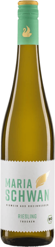 7,95 € Бесплатная доставка | Белое вино Maria Schwan Q.b.A. Rheinhessen Rheinhessen Германия Riesling бутылка 75 cl