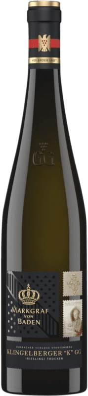 53,95 € Envoi gratuit | Vin blanc Markgraf von Baden Durbacher Schloss Staufenberg Klingelberger Sec V.D.P. Grosses Gewächs GG Baden Allemagne Riesling Bouteille 75 cl