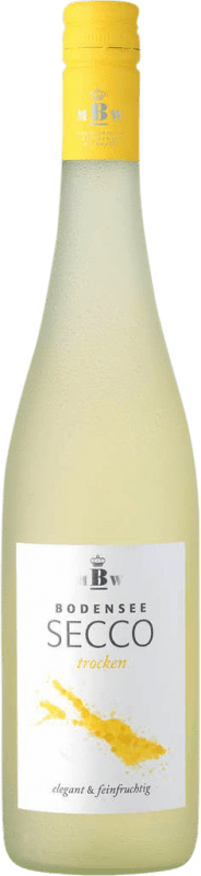 9,95 € Envío gratis | Vino Blanco Markgraf von Baden Trocken — Seco I.G. Baden Baden Alemania Botella 75 cl Sin Alcohol