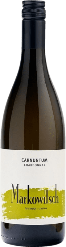 9,95 € Бесплатная доставка | Белое вино Markowitsch D.A.C. Carnuntum Niederösterreich Австрия Chardonnay бутылка 75 cl