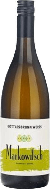 17,95 € 送料無料 | 白ワイン Markowitsch Göttlesbrunn Weiss D.A.C. Carnuntum Niederösterreich オーストリア Chardonnay, Pinot White ボトル 75 cl