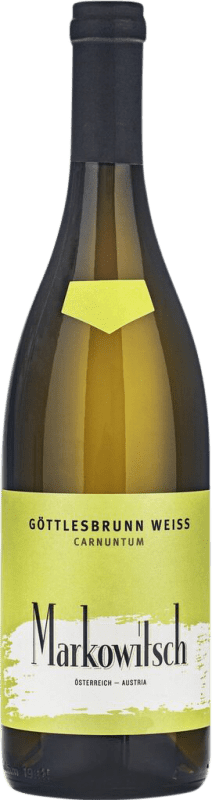 17,95 € Kostenloser Versand | Weißwein Markowitsch Göttlesbrunn Weiss D.A.C. Carnuntum Niederösterreich Österreich Chardonnay, Weißburgunder Flasche 75 cl