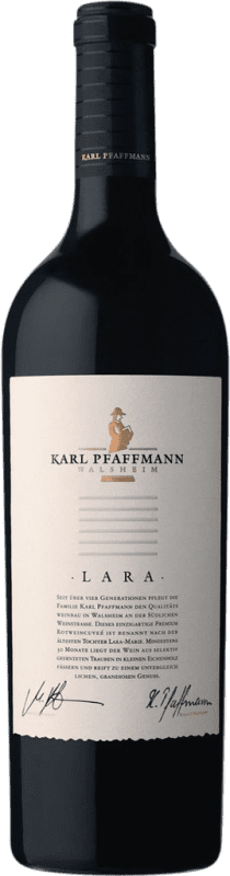 32,95 € 送料無料 | 赤ワイン Markus Pfaffmann Cuvée Lara ドライ Q.b.A. Pfälz Pfälz ドイツ Merlot, Cabernet Sauvignon ボトル 75 cl