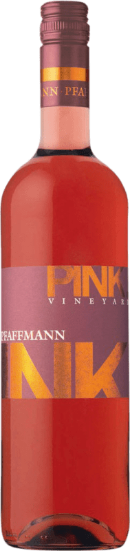 10,95 € 免费送货 | 玫瑰酒 Markus Pfaffmann Pink 干 Q.b.A. Pfälz 普法尔茨 德国 Merlot, Cabernet Sauvignon, Dornfelder 瓶子 75 cl