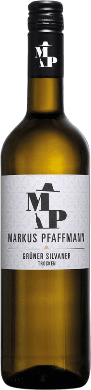 10,95 € 免费送货 | 白葡萄酒 Markus Pfaffmann Trocken — 干型 Q.b.A. Pfälz 普法尔茨 德国 Silvaner — 西万尼 75 cl