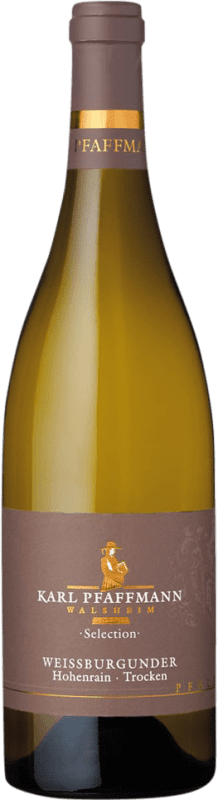 17,95 € 免费送货 | 白酒 Markus Pfaffmann Knöringer Hohenrain Selection 干 Q.b.A. Pfälz 普法尔茨 德国 Pinot White 瓶子 75 cl