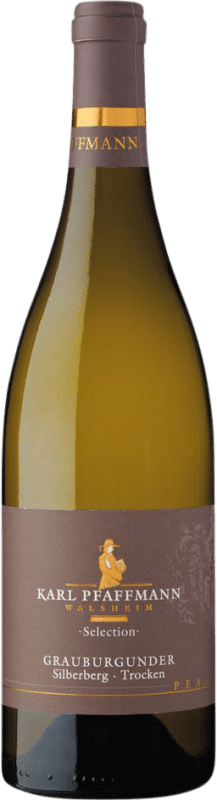 10,95 € 送料無料 | 白ワイン Markus Pfaffmann Walsheimer Silberberg ドライ Q.b.A. Pfälz Pfälz ドイツ Pinot Grey ボトル 75 cl