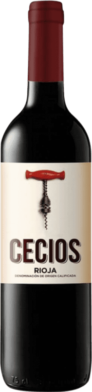 12,95 € Spedizione Gratuita | Vino Rosso Marqués de Reinosa Cecios Crianza — Invecchiato in Botte D.O.Ca. Rioja La Rioja Spagna Tempranillo, Garnacha — Grenache, Mazuelo 75 cl