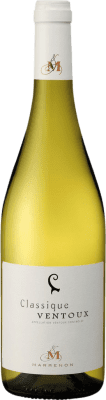 12,95 € Envio grátis | Vinho branco Marrenon Classique Blanc A.O.C. Côtes du Ventoux Rhône França Grenache Branca, Roussanne, Clairette Blanche Garrafa 75 cl