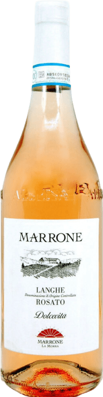16,95 € Envoi gratuit | Vin rose Marrone Dolcevita Rosato D.O.C. Langhe Italie Nebbiolo, Barbera Bouteille 75 cl