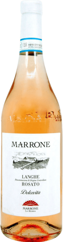16,95 € 送料無料 | ロゼワイン Marrone Dolcevita D.O.C. Langhe イタリア Nebbiolo — ネッビオーロ, Barbera — バルベーラ 75 cl