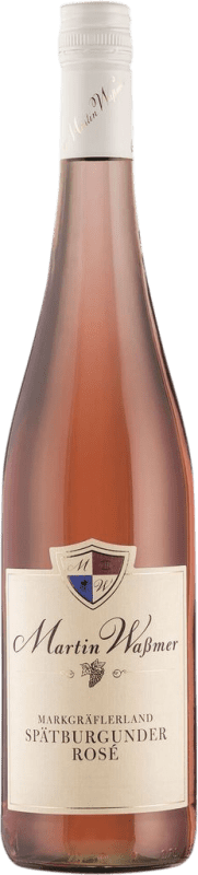 12,95 € Free Shipping | Rosé Wine Martin Waßmer Halbtrocken — Medium Dry Kabinett — Ripe Harvest, Rosé I.G. Baden Baden Germany Pinot Noir Bottle 75 cl