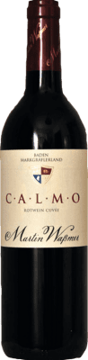 34,95 € Envío gratis | Vino Tinto Martin Waßmer Calmo Trocken — Seco I.G. Baden Baden Alemania Merlot, Syrah, Cabernet Sauvignon, Saint Laurent 75 cl