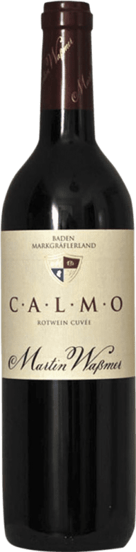 28,95 € Kostenloser Versand | Rotwein Martin Waßmer Calmo Trocken I.G. Baden Baden Deutschland Merlot, Syrah, Cabernet Sauvignon, Saint Laurent Flasche 75 cl