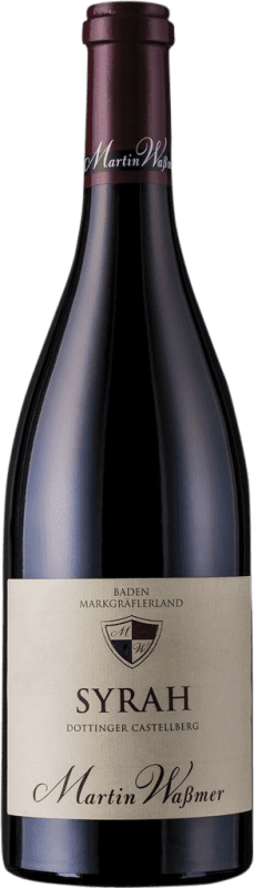 82,95 € Free Shipping | Red Wine Martin Waßmer Dottinger Castellberg Trocken — Dry I.G. Baden Baden Germany Syrah — Shiraz Bottle 75 cl