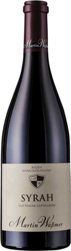 76,95 € Kostenloser Versand | Rotwein Martin Waßmer Dottinger Castellberg Trocken I.G. Baden Baden Deutschland Syrah Flasche 75 cl