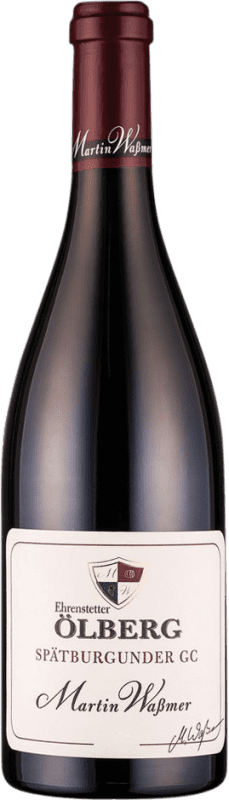 77,95 € Free Shipping | Red Wine Martin Waßmer Ehrenstetter Ölberg Trocken — Dry I.G. Baden Baden Germany Pinot Noir Bottle 75 cl