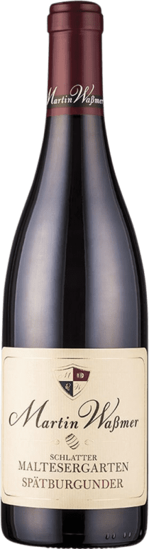 28,95 € Free Shipping | Red Wine Martin Waßmer Schlatter Maltesergarten Trocken — Dry I.G. Baden Baden Germany Pinot Noir Bottle 75 cl