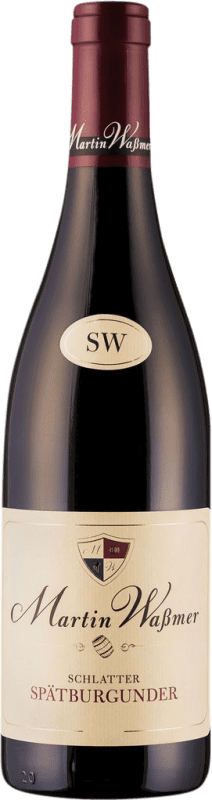 37,95 € Free Shipping | Red Wine Martin Waßmer Schlatter Trocken — Dry I.G. Baden Baden Germany Pinot Noir Bottle 75 cl