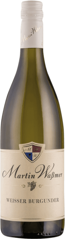 14,95 € Free Shipping | White Sparkling Wine Martin Waßmer Trocken — Dry I.G. Baden Baden Germany Pinot Blanc Bottle 75 cl