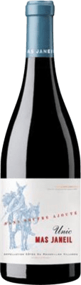 16,95 € Бесплатная доставка | Красное вино Mas Janeil Unic A.O.C. Côtes du Roussillon Франция Syrah, Grenache, Carignan, Mourvèdre бутылка 75 cl