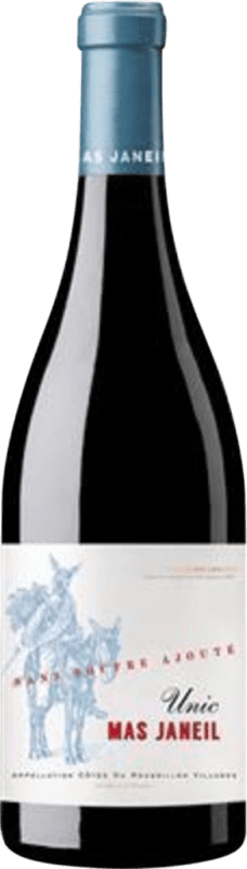 21,95 € Spedizione Gratuita | Vino rosso Mas Janeil Unic A.O.C. Côtes du Roussillon Francia Syrah, Grenache, Carignan, Mourvèdre Bottiglia 75 cl