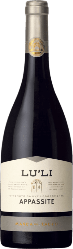13,95 € Envío gratis | Vino Tinto Masca del Tacco Lu'Li Appassite I.G.T. Puglia Puglia Italia Cabernet Sauvignon, Nebbiolo, Negroamaro Botella 75 cl